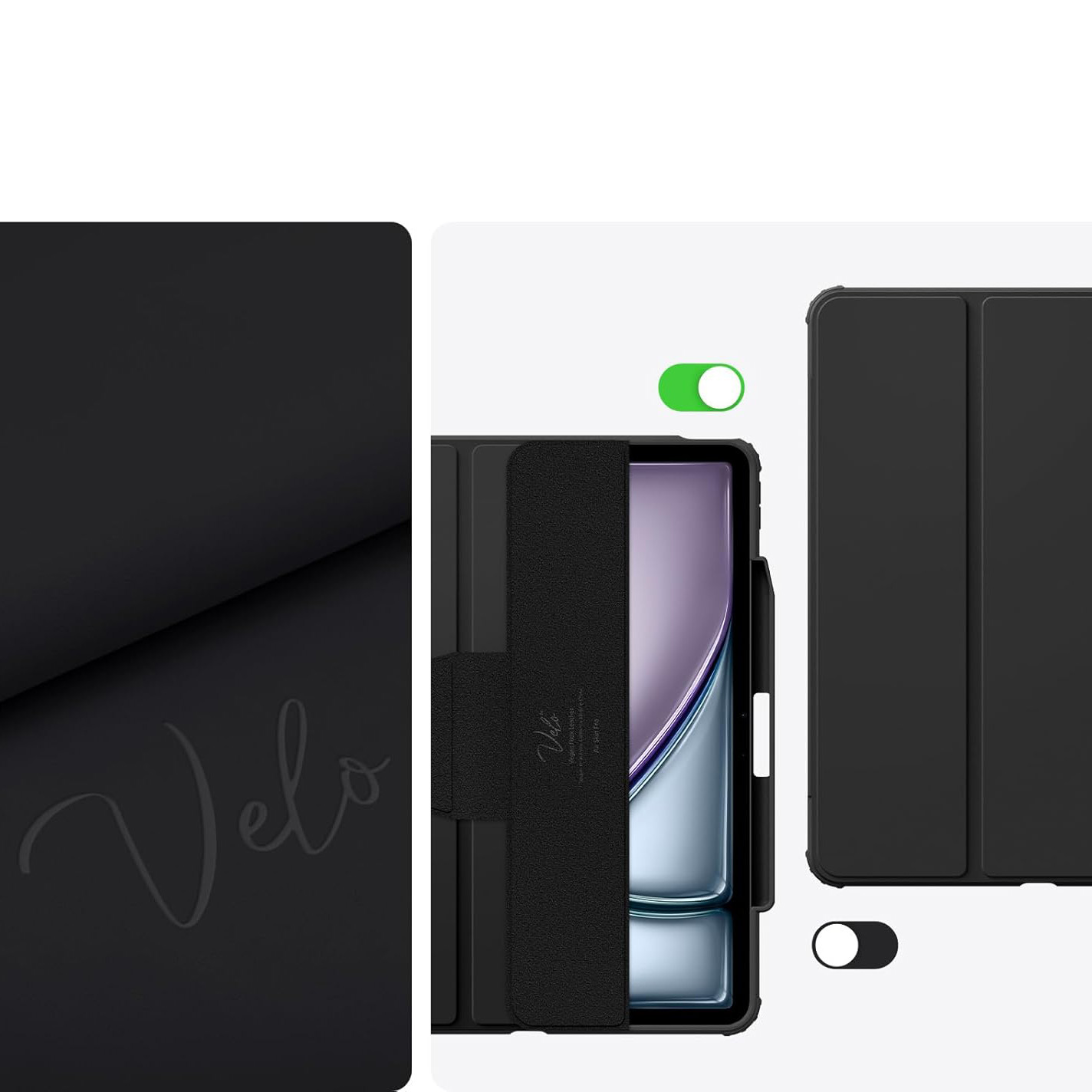 Etui Spigen Air Skin Pro do iPad Air 13" 2024, czarne